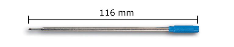 CONCORDE Náplň Cross kovová 0,8 mm - modrá