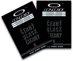 Obrázek produktu: CONCORDE Uhlový papír A4 25 listů - černý
