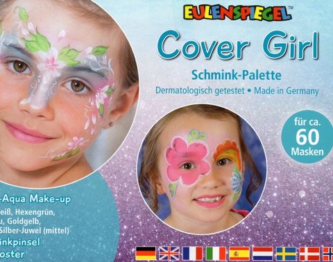 Obrázek produktu: Cover Girl - Make-up paleta s instrukcemi - barvy na obličej