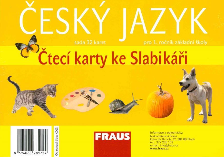 Čtecí karty ke slabikáři