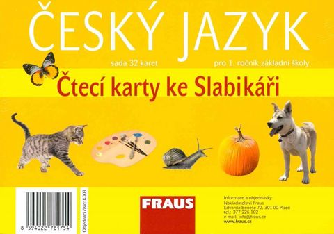 Obrázek produktu: Čtecí karty ke slabikáři
