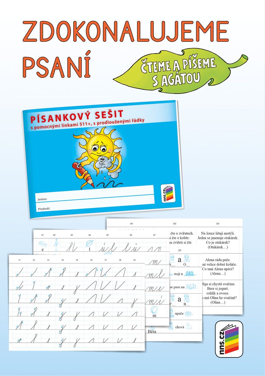 Čteme a píšeme s Agátou - Zdokonalujeme psaní