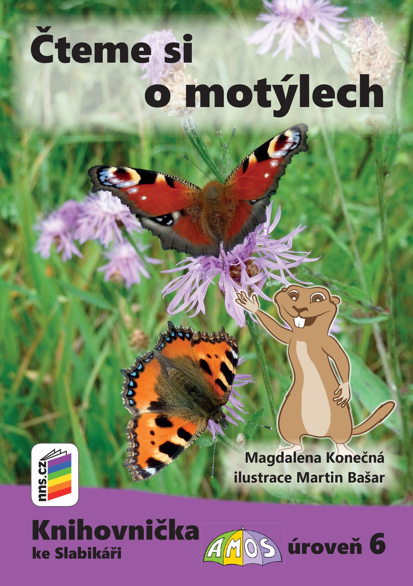 Čteme si o motýlech (Knihovnička ke Slabikáři AMOS)