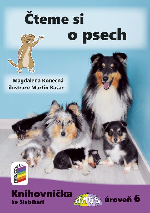 Obrázek produktu: Čteme si o psech (Knihovnička ke Slabikáři AMOS)