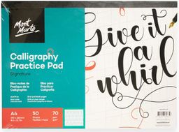 Obrázek produktu: Cvičebnice kaligrafie Mont Marte - A4, 50 listů