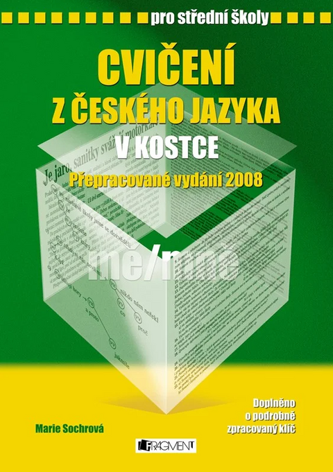 Obrázek produktu: Cvičení z českého jazyka v kostce