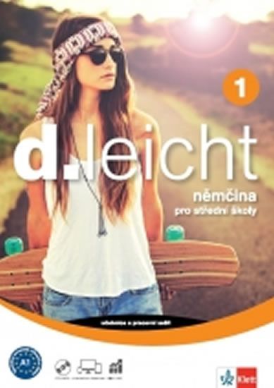 Obrázek produktu: d.leicht 1 (A1) – učebnice s prac. sešitem + MP3 ke stažení + žák. licence (24 měsíců)