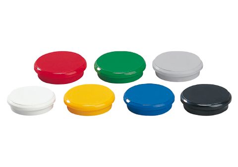 Obrázek produktu: DAHLE Magnet plánovací, Ø 24 mm, 10 ks - mix barev