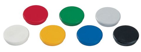 Obrázek produktu: DAHLE Magnet plánovací, Ø 32 mm, 10 ks - mix barev
