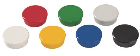 Obrázek produktu: DAHLE Magnet plánovací, Ø 38 mm, 10 ks - mix barev