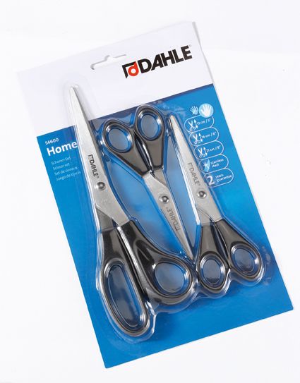 Obrázek produktu: DAHLE Nerezové nůžky pro pro praváky - set 3 ks