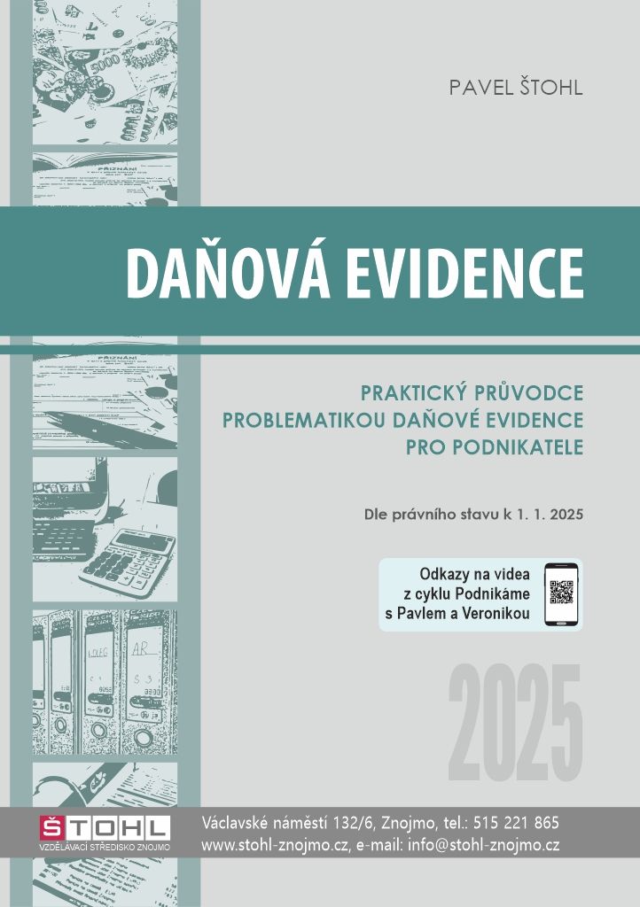 Daňová evidence 2025 - praktický průvodce Štohl