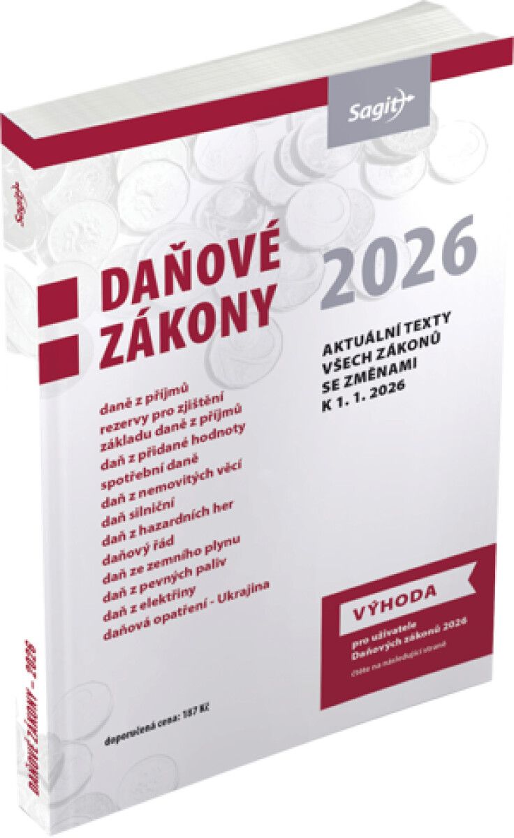 Levně Daňové zákony 2026