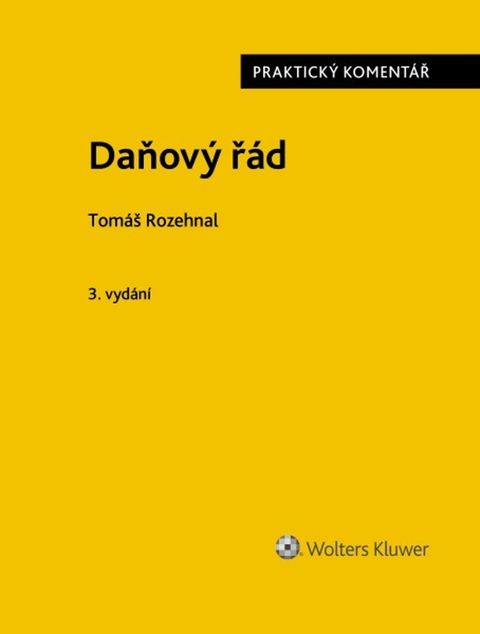 Obrázek produktu: Daňový řád Praktický komentář