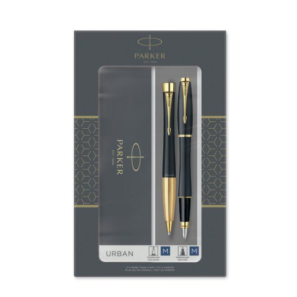 Plnicí pero Parker Urban PP + KT matt black GT Parker