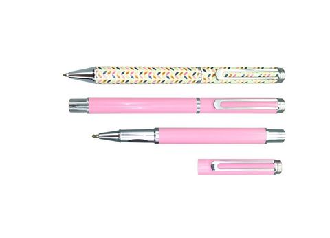 Obrázek produktu: Dárková sada CONCORDE Sandra kuličkové pero + roller 1 mm - růžová