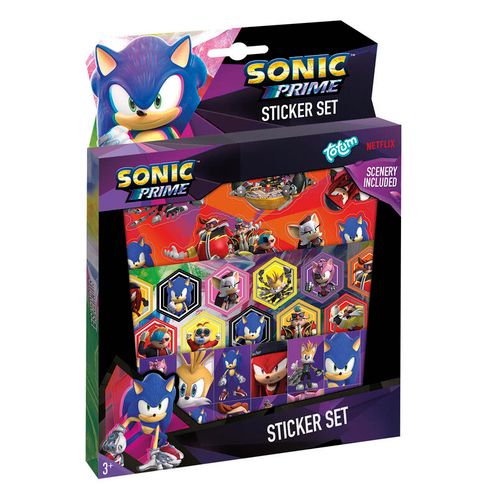 Obrázek produktu: Dárkový box se samolepkami - Sonic