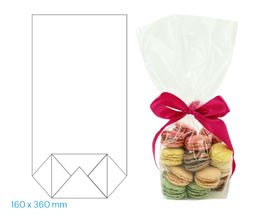 Obrázek produktu: Dárkový sáček 16 × 36 cm celofán transparentní 1 ks