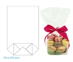 Obrázek produktu: Dárkový sáček 17 × 27 cm celofán transparentní 1 ks