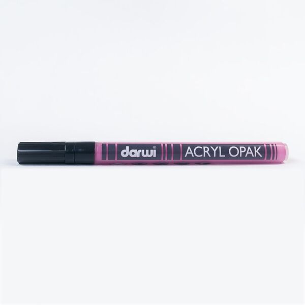 DARWI Akrylová fixa - tenká - 3 ml/1 mm - růžová