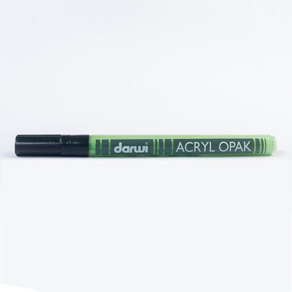 DARWI Akrylová fixa - tenká - 3 ml/1 mm - světle zelená