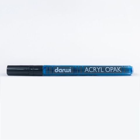 Obrázek produktu: DARWI Akrylová fixa - tenká - 3 ml/1 mm - tmavě modrá