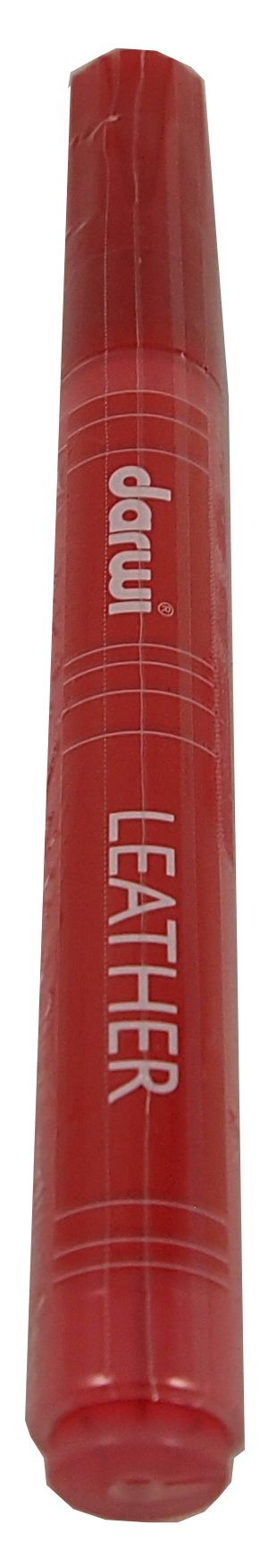 Levně DARWI Fix na kůži a koženku - 6 ml/1,2 mm - červená