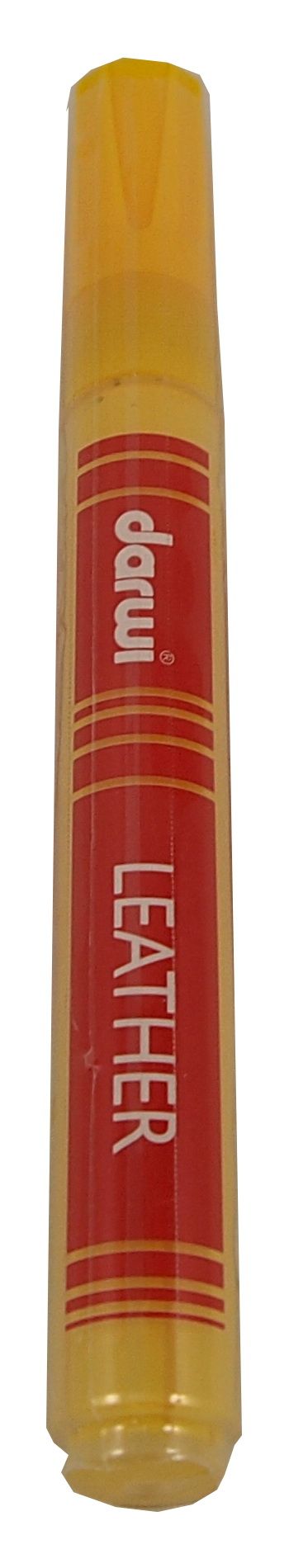 DARWI Fix na kůži a koženku - 6 ml/1,2 mm - tmavě žlutá