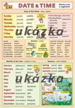 Obrázek produktu: Datum a čas v angličtině