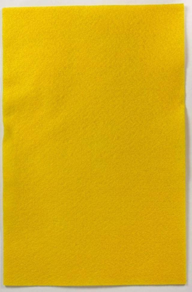 Dekorační filc 150 g/m2 - barva žlutá