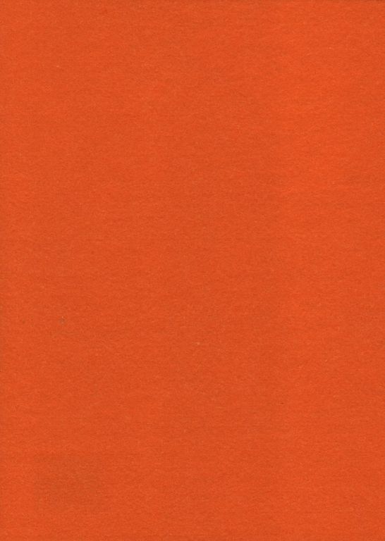 Dekorační filc A4 - oranžový (1 ks)