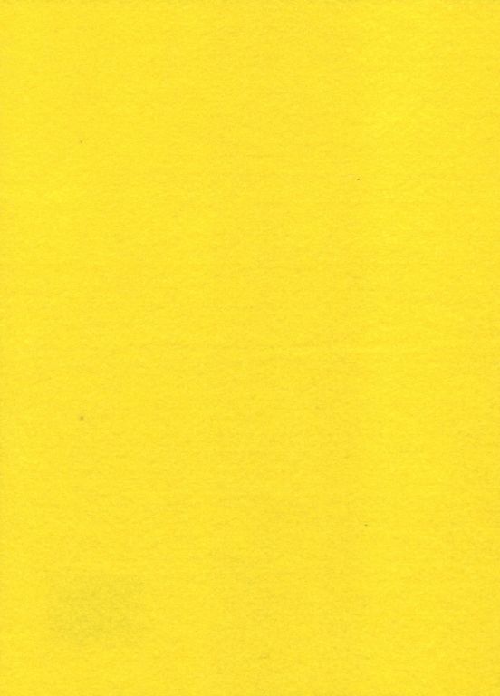 Dekorační filc A4 - žlutý (1 ks)