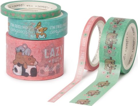 Obrázek produktu: Dekorační páska Legami Tape By Tape 5 m - Cute animals
