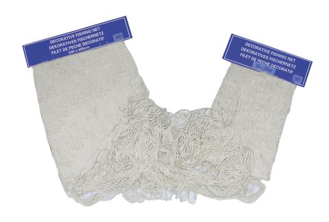 Obrázek produktu: Dekorativní rybářská síť, natural, 100 × 200 cm