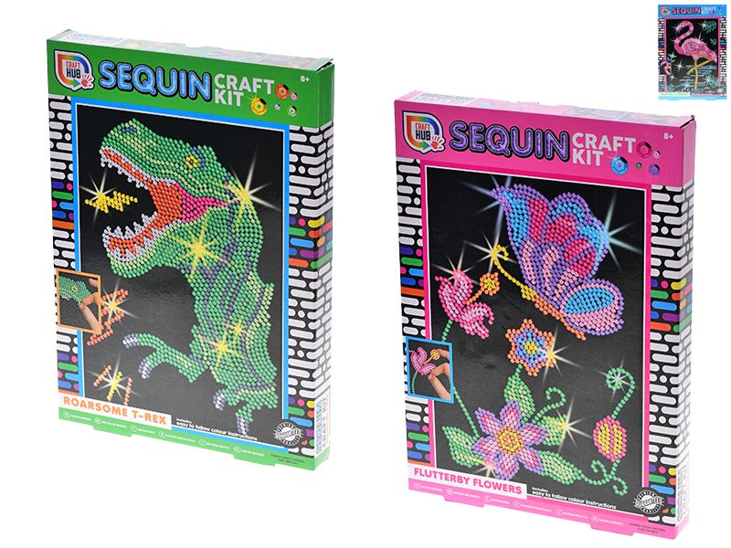 Dekorativní sada s flitry pro vytvoření třpytivého obrázku, mix druhů