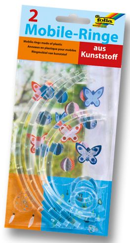 Obrázek produktu: Dekorativní závěsný kolotoč - kruhy