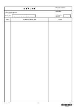 Obrázek produktu: Dekurs