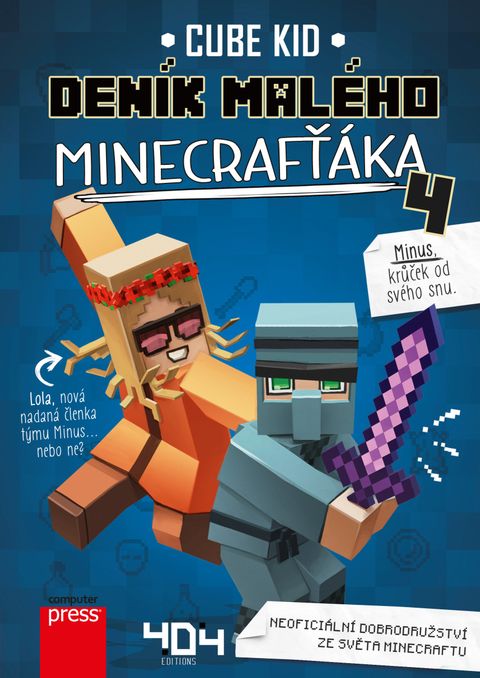 Obrázek produktu: Deník malého Minecrafťáka 4