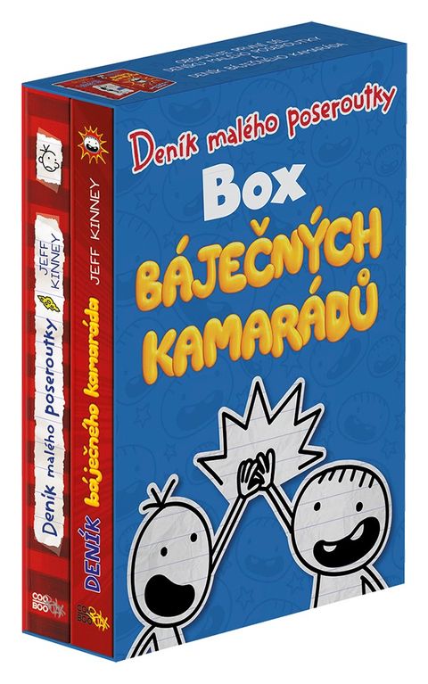 Obrázek produktu: Deník malého poseroutky - Box báječných kamarádů