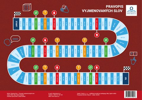 Obrázek produktu: Desková didaktická hra - Vyjmenovaná slova