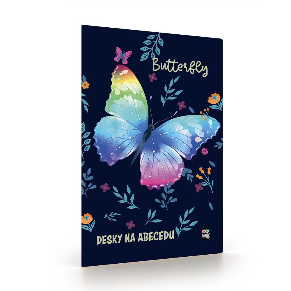 Desky na abecedu - Butterfly/Motýl