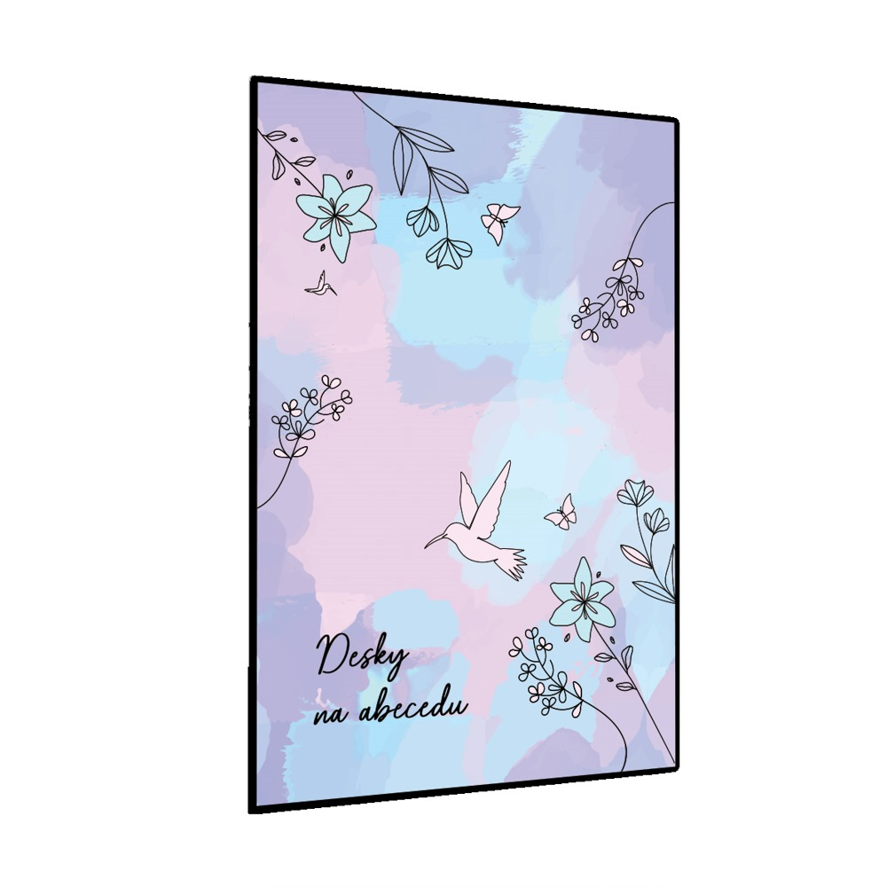 Desky na abecedu - Kolibřík