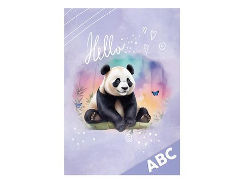 Obrázek produktu: Desky na abecedu - Panda