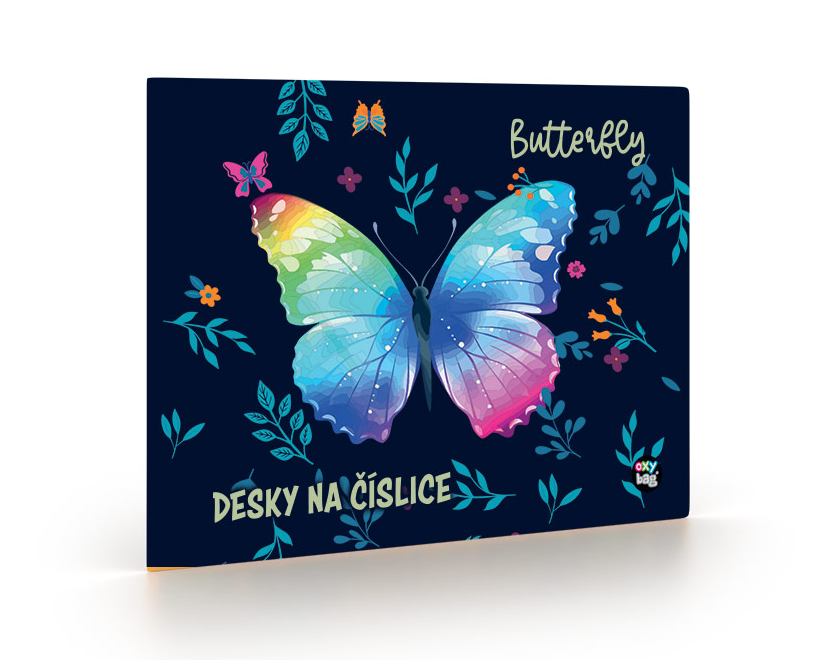 Desky na číslice - Butterfly/Motýl