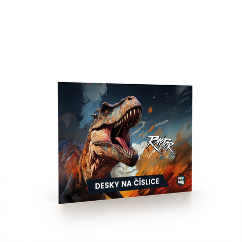 Obrázek produktu: Desky na číslice Dino