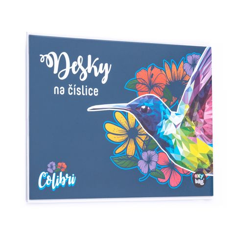 Obrázek produktu: Desky na číslice - Kolibřík