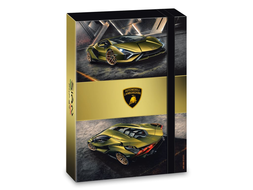 Desky na sešity A4 Ars Una - Lamborghini Gold