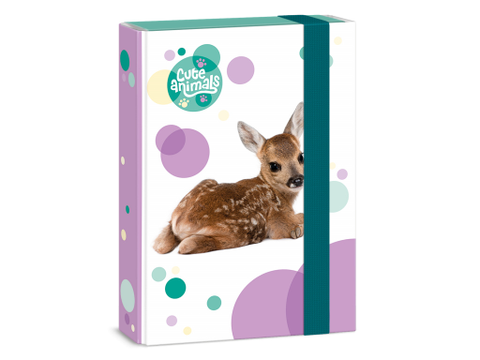 Obrázek produktu: Desky na sešity A5 Ars Una - Cute Animals srnečka