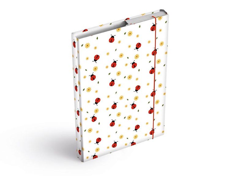 Desky na sešity box A4 berušky