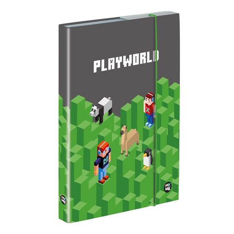 Obrázek produktu: Desky na sešity s boxem A5 Jumbo - Playworld